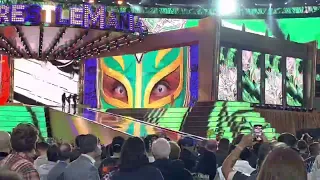 Rey Mysterio wrestlemania 39 entrance Sofi Stadium night 1 4/1/23