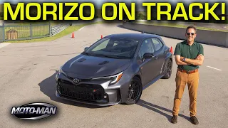 Driving the Toyota GR Corolla Morizo ON TRACK with Ryan Tuerck!