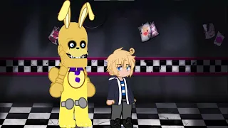 I made spring bonnie and Oswald from into the pit #fnaf
