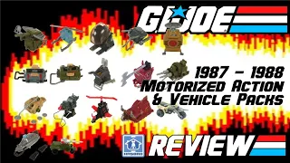 G.I. Joe - Motorized Action and Vehicle Packs - 87-88 - Review