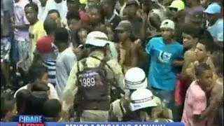 Flagrante: imagens mostram brigas e agressões durante Carnaval de Salvador (BA)