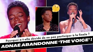 The Voice 2024 : Adnaé se retire avant la finale de samedi, voici pourquoi !