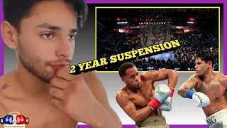 BREAKING UPDATE: RYAN GARCIA FACING 2 YEAR SUSPENSION IF HE CANT PROVE HIS INNOCENCE FAILED TEST