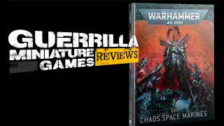 GMG Reviews - Codex: Chaos Space Marines by Games Workshop