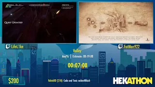 Valley [Any% Race] by Lifel1ke, FatMan922 - #HEK20