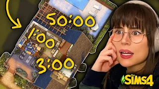 Building a House in The Sims but Each Room is a Different Time Limit
