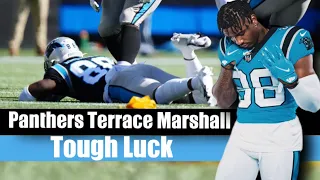 Panthers Terrace Marshall Jr.'s Practice Disaster: Carted Off with Back Injury