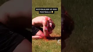 BODYBUILDER vs 1000 PAINTBALLS🤯🤯
