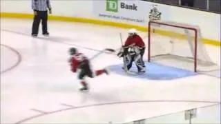 9 Year Old Scores Amazing Goal in Hockey