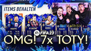 OMFG!!! 7x TOTY im PACK OPENING 😱😱 Der ACCOUNT ist EXPLODIERT 🔥 FIFA 23
