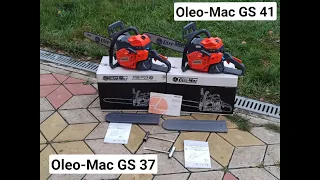 Два итальянца Oleo-Mac GS 37 и Oleo-Mac GS 41