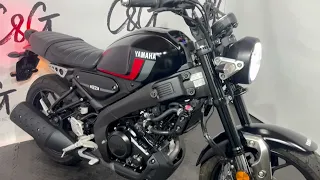 YAMAHA XSR 125, STOCK EXHAUST SOUND