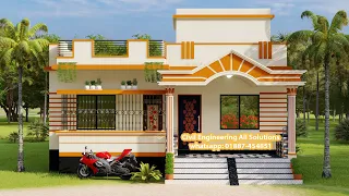 ৩ বেডরুমের বাড়ির ডিজাইন ও খরচ। 3 bedroom house design। গ্রামের বাড়ির ডিজাইন। বাড়ি তৈরির ডিজাইন