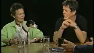 Laurie Anderson & Lou Reed Interviewed by Charlie Rose (2003) - Part One