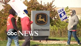 John Deere workers end strike, approve new deal l GMA