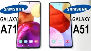 Galaxy A71 Vs Galaxy A51 Speed Test