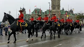 Canada Military Parade in Ottawa in memory of Queen Elizabeth II