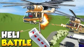 MULTIPLAYER HELICOPTER BATTLE CHALLENGE! - Brick Rigs Multiplayer Gameplay Challenge