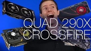 Quad R9 290X Crossfire 4K Benchmarks (Re-upload)