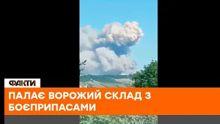 🔥 В Алчевську українські військові ЗНИЩИЛИ склад з боєприпасами окупантів