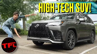The 2022 Lexus LX600 is FULL of Great New Technology