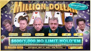 $500/1,000/2,000 w/ Tony G, JRB, Aussie Matt, Nik Airball, Ben, Charles, Rob Yong, Huss