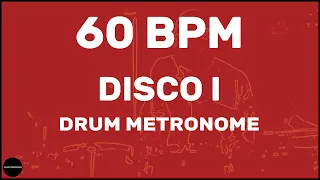 Disco | Drum Metronome Loop | 60 BPM