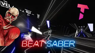 Beat Saber - Attack on Titan OP 3 - Shinzou Wo Sasageyo (Expert)