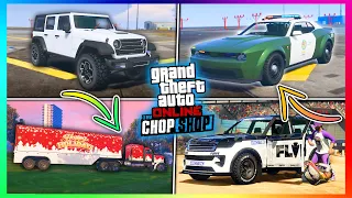 Alle 7 neuen geheimen Fahrzeuge aus dem neuen GTA Online Update! | GTA 5 Chop Shop Update News