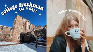 a day in my life at COLLEGE! CU Boulder