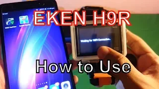 Action 4K Camera Eken H9R Review | Connect with Phone | Video Test