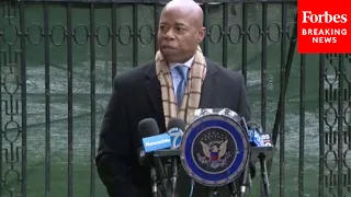 NYC Mayor Eric Adams Responds To Deadly Harlem Burger King Shooting