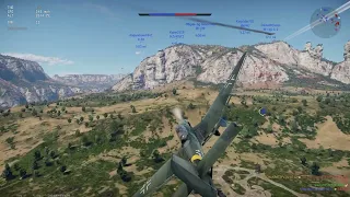 War Thunder 2024 Ju-87G Vs. 2 Planes