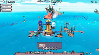 Build your floating village! - Let's Play: Flotsam (No commentary gameplay)