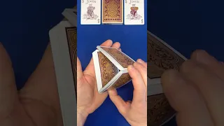 Démo jeu de cartes Bicycle verbena #shorts #playingcards #cardistry #magie