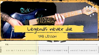 Legends Never Die | Guitar cover with TAB