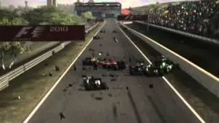 Big F1 2010 Crash