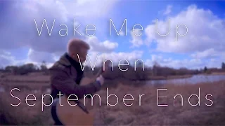 Green Day - Wake Me Up When September Ends - Fingerstyle Guitar Cover // Joni Laakkonen