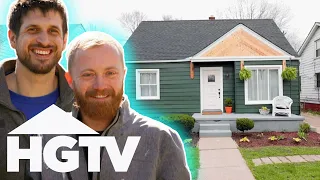 Evan & Keith Turn $27K Fire-Damaged House Into A Boho Chic Home | Bargain Block