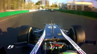 Australia 2012: Maldonado vs Alonso | F1 Classic Onboard