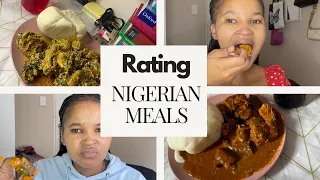 Rating Nigerian Meals: Egusi, Jollof rice, etc