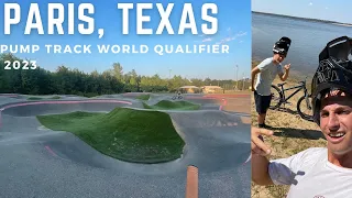 Pumptrack World Qualifier in Paris Texas 2023