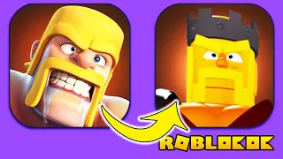 IF CLASH OF CLANS WAS MADE BY ROBLOX