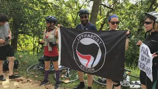 A rare look inside the US 'Antifa' movement