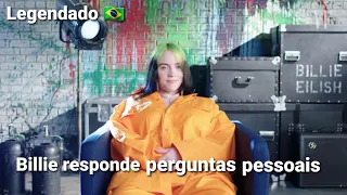 Billie Eilish responde a perguntas cada vez mais pessoais