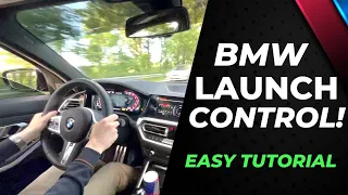 How To Use BMW Launch Control? Easy Tutorial! Ft. M340i w/ M Performance Exhaust!!