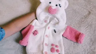 Кофта мишка Тедди 🐻🐻🐻Для любимой внучки 😊