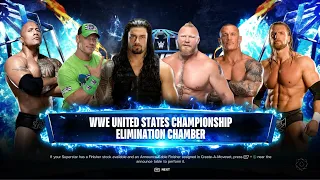 WWE 2K24 WWE UNITED STATES CHAMPIONSHIPELIMINATION CHAMBER