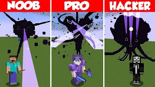 Wither Storm vs Noob vs Pro vs Hacker