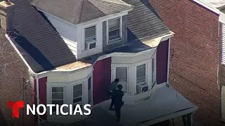 Arrestan a posible asesino de tres personas tras atrincherarse en Nueva Jersey | Noticias Telemundo